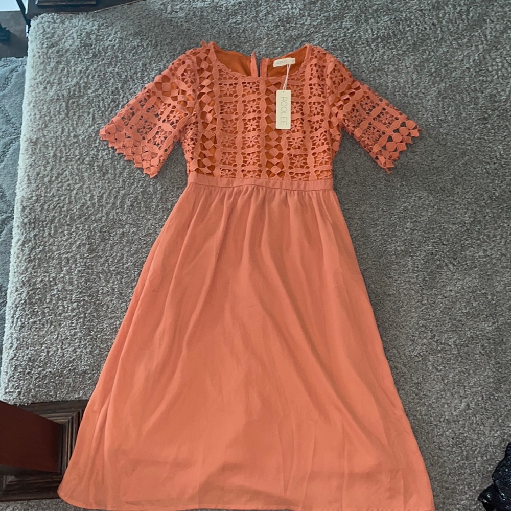 Brand New Orange Dress